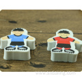 Novelty Style Artist Eraser 3D Football Color Eraser